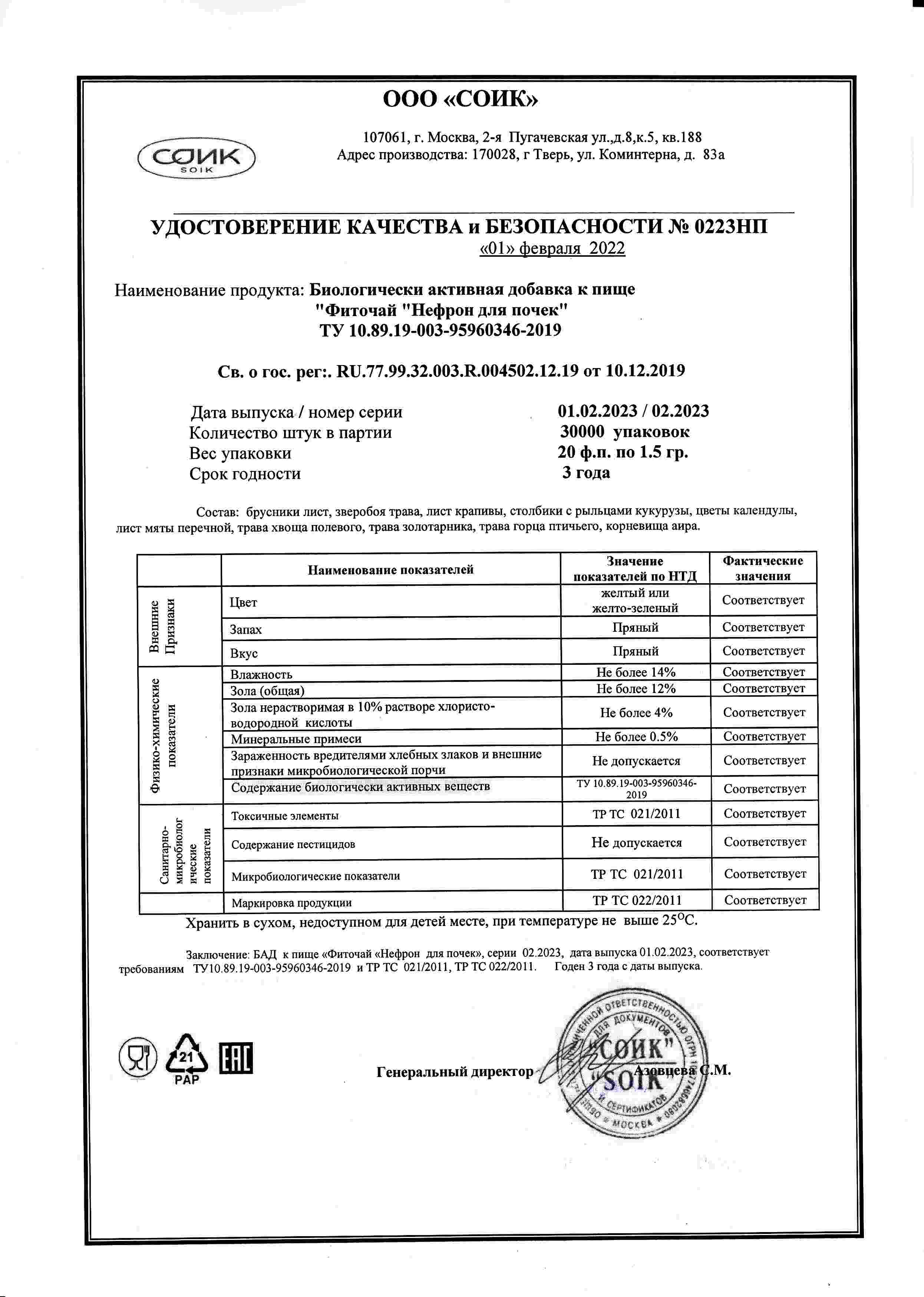 Паспорт №022023